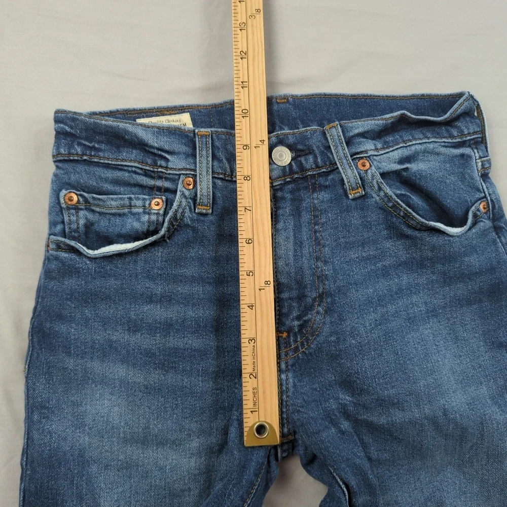 Levis Jeans Mens 29x32 Blue 512 Premium Tapered Casual‎ Classic American